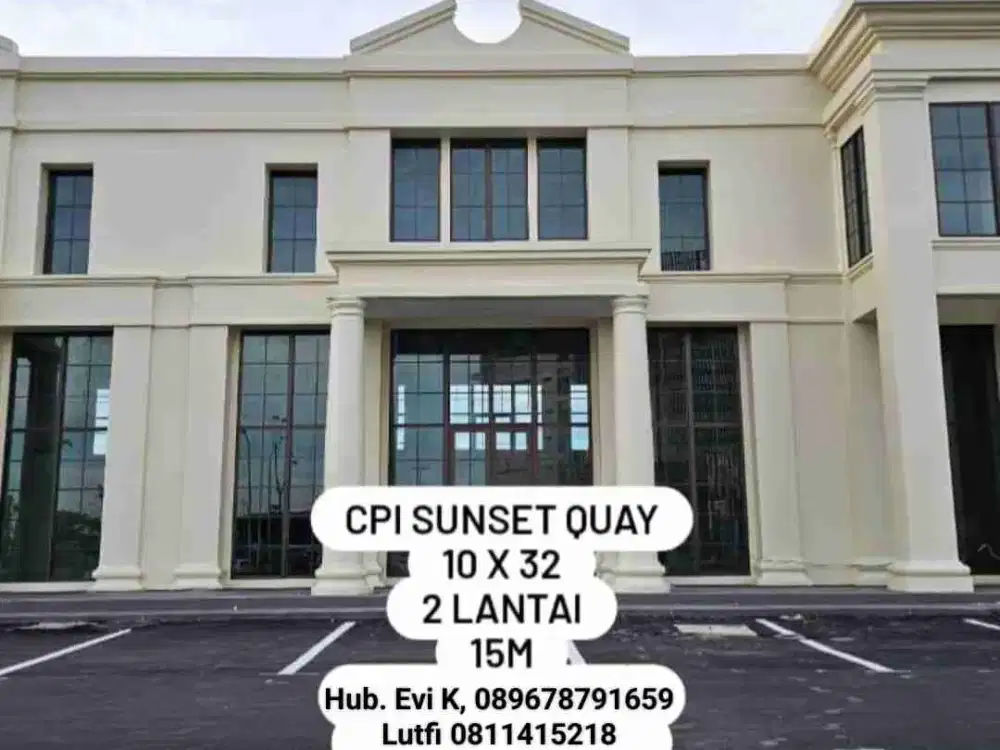 Di Jual Ruko Sunset Quay, CPI Losari, Makassar
