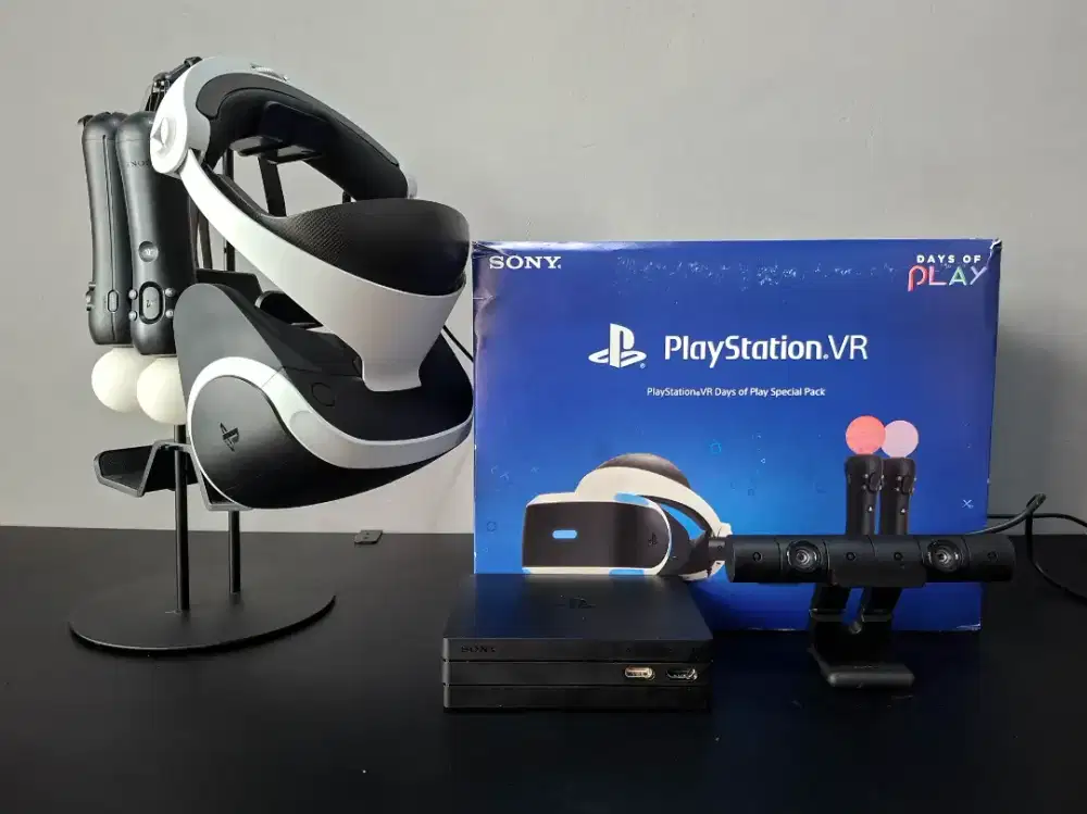 PlayStation VR Lengkap Days of Play Edition  – Fullset
