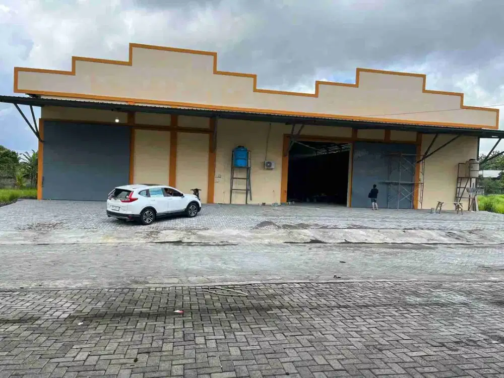 DISEWAKAN GUDANG CANTIK DAN MENARIK DAERAH MAPANGET, HARGA SANGAT MURAH