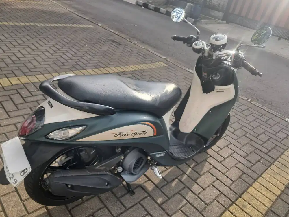 DIJUAL MOTOR YAMAHA FINO 2019 HIJAU DOFT
