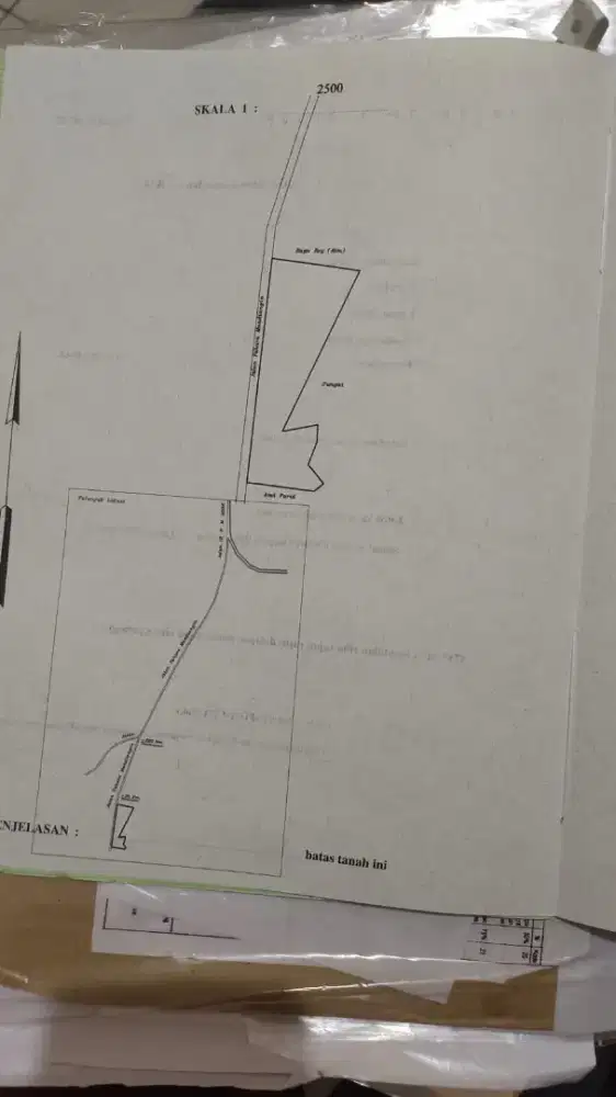 DIJUAL Tanah SHM Posisi pinggir jalan arah ke Tahura