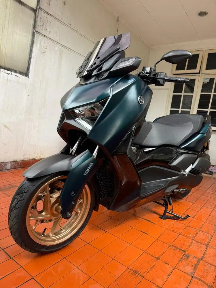 Yamaha XMAX 250cc Connected 2023 | Warna Dark Petrol | Pajak Panjang