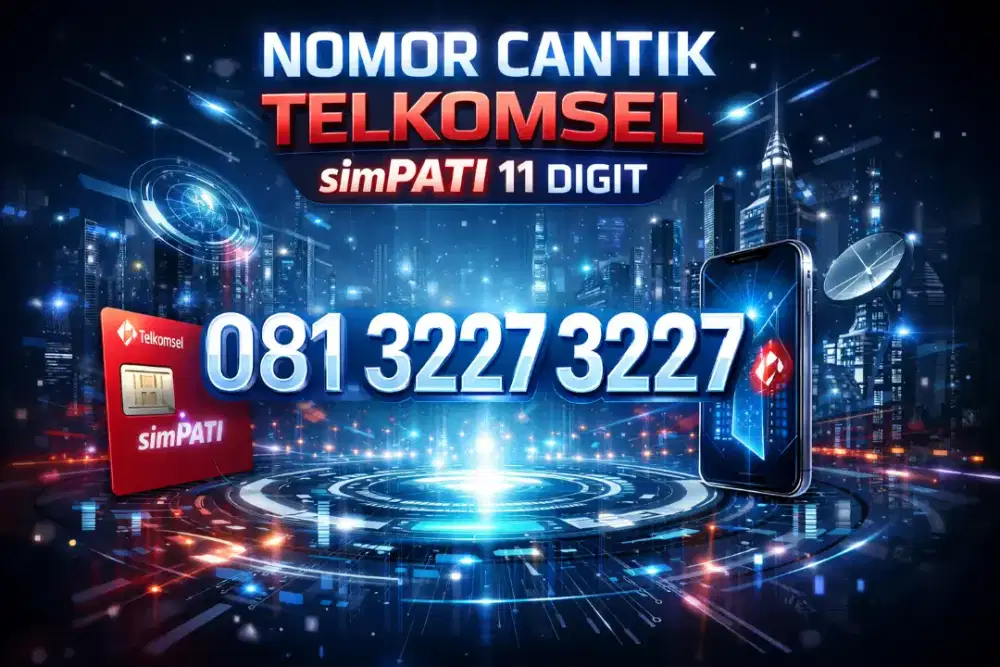 Nomor cantik telkomsel simpati 11 digit dobel 3227