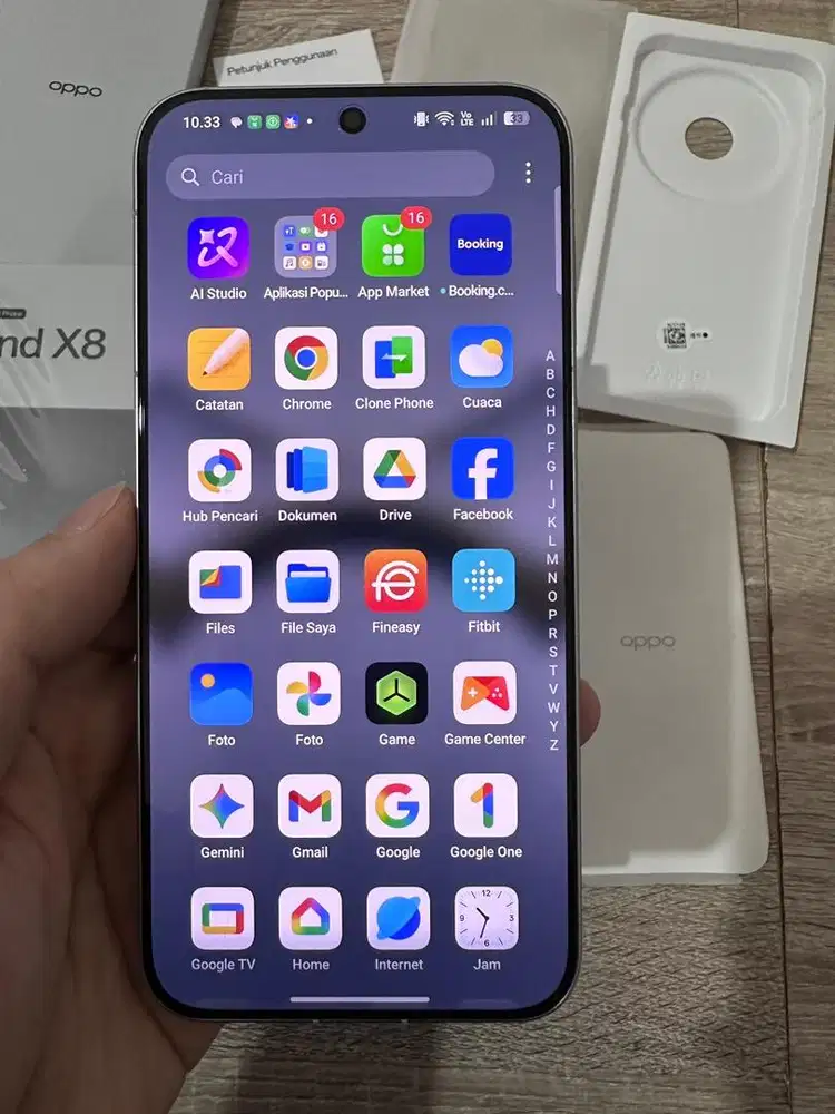 Oppo Find X8 (BUKAN PRO) super mulus, seperti HP baru! 12/256gb