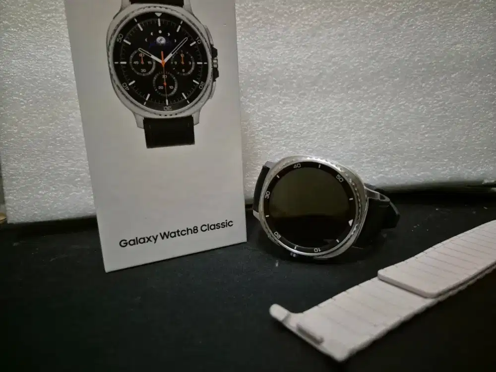 Galaxy Watch 8 Classic 46mm Sein Fullset Garansi Aktif