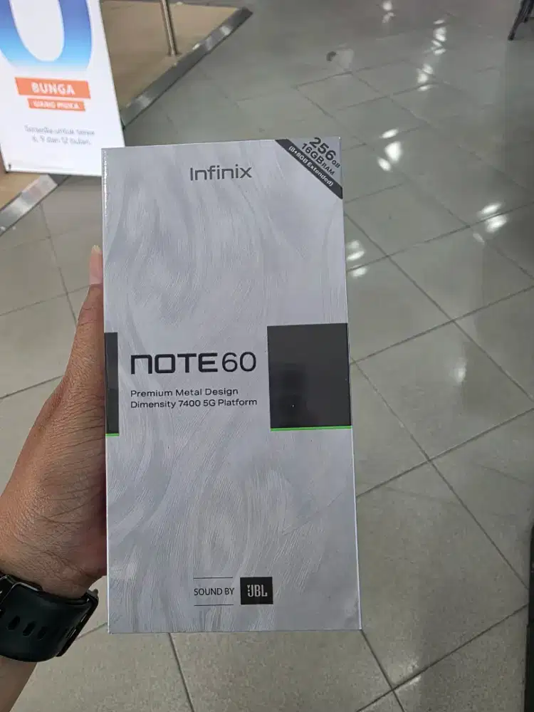 Infinix Note 60 5G 8/256 bergaransi resmi