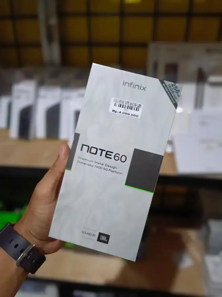 INFINIX NOTE 60 5G+ 16/256GB 'ATLANTIS DAHSYAT'