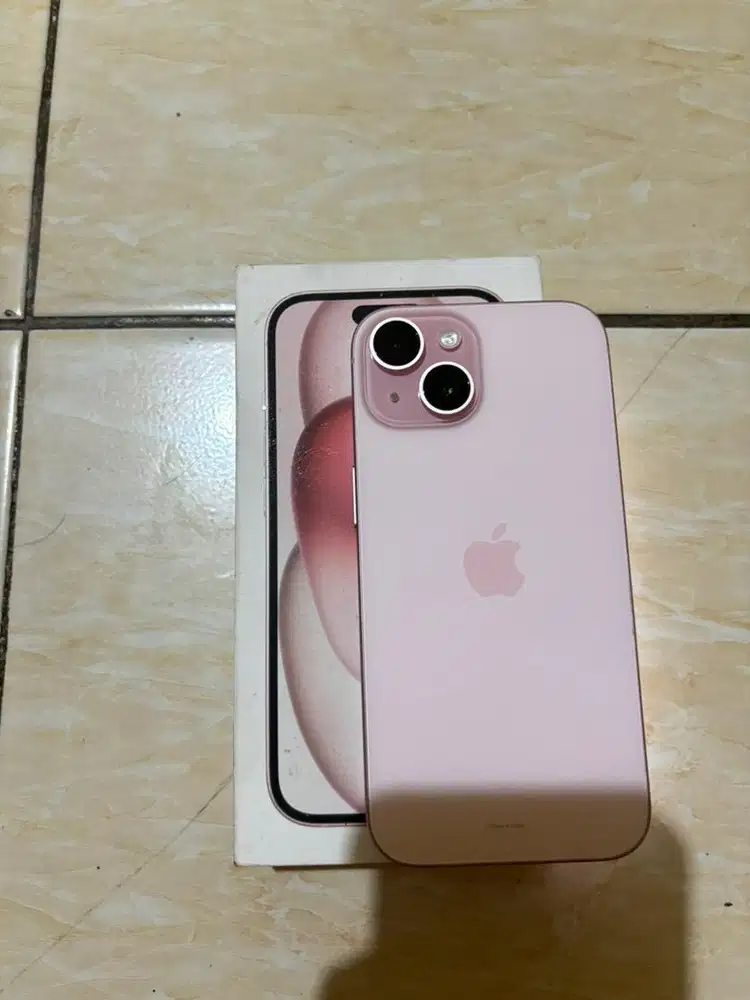 Iphone 15 pink ibox 128