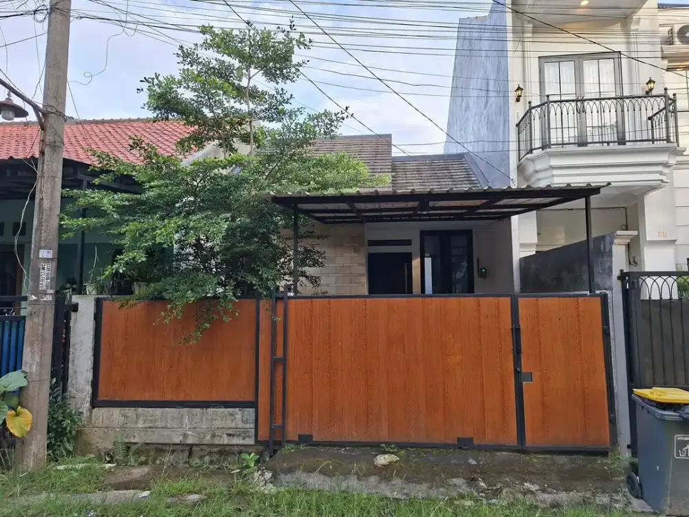 Rumah Strategis di Depok 10 Mnt ke Stasiun 1 Lantai Siap Huni J-41702