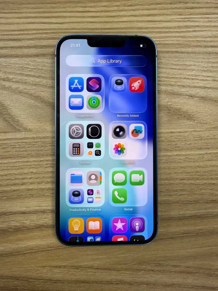 WTS Iphone 13 blue 128gb