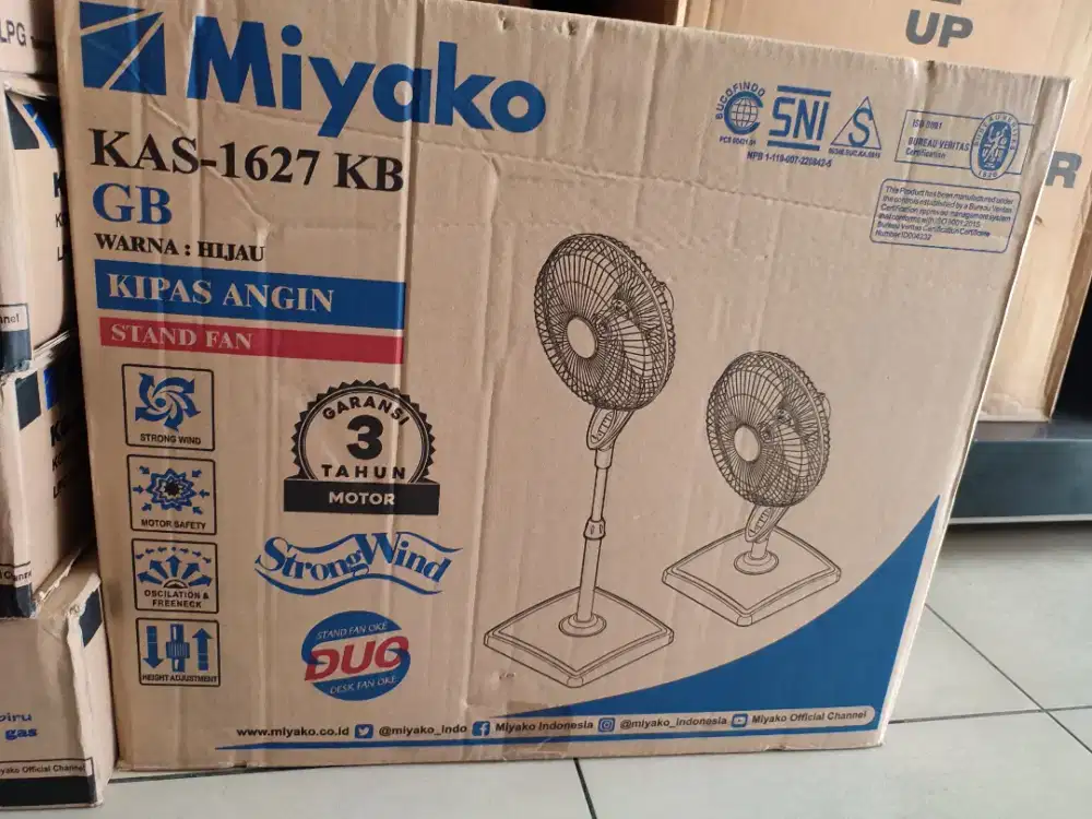 Kipas Angin Miyako 1627