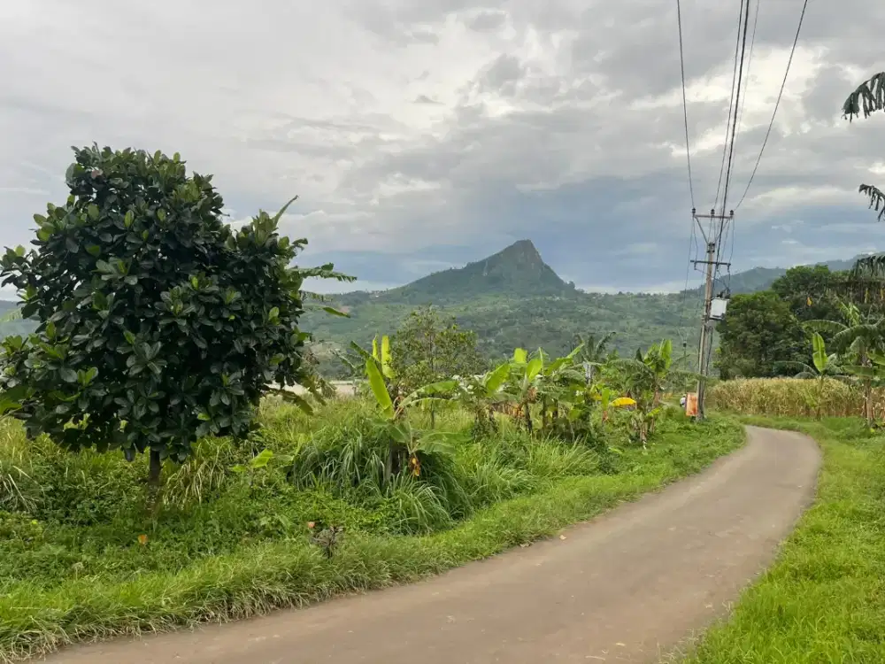 Lokasi Di bogor timur View gunung Sejuk Buat Villa