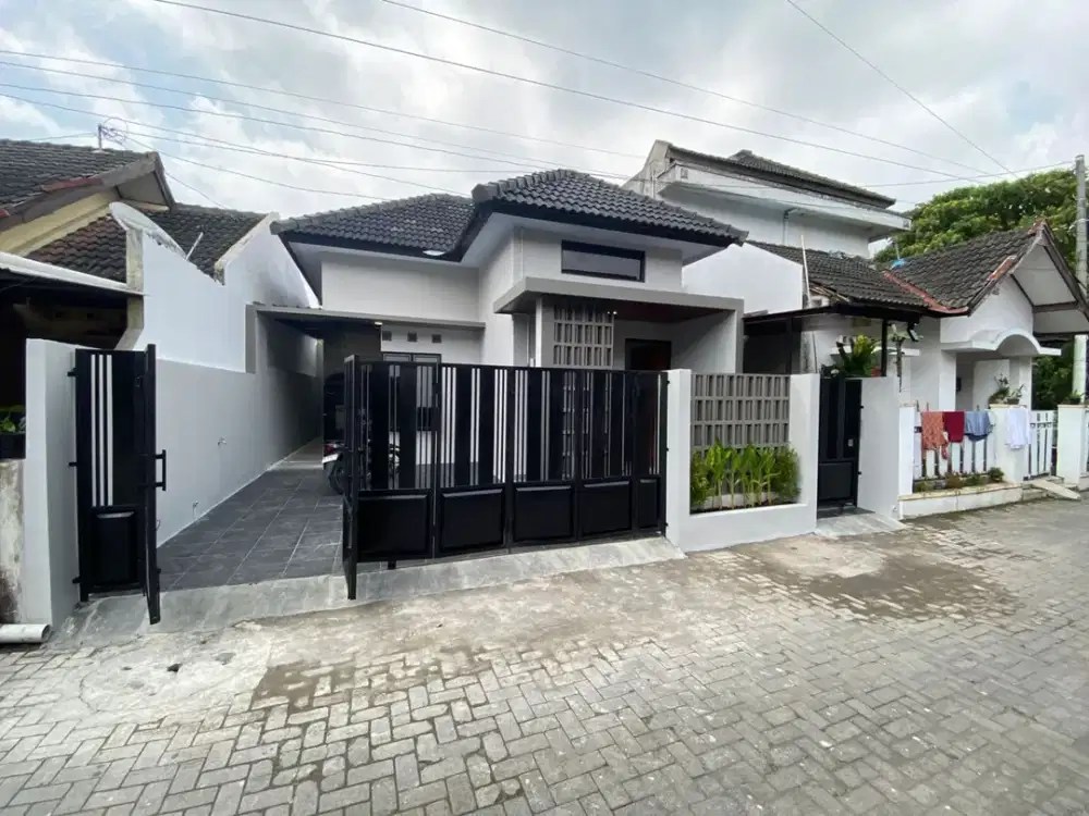 Hunian Dalam Cluster Nyaman Dekat Extit Tol Jogja - Solo Harga Mulai 700 Juta-an