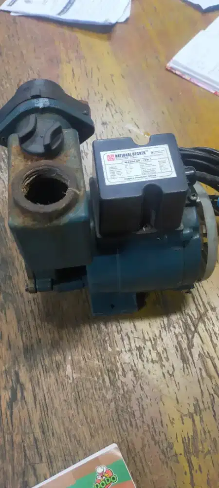 Mesin pendorong national 125 watt