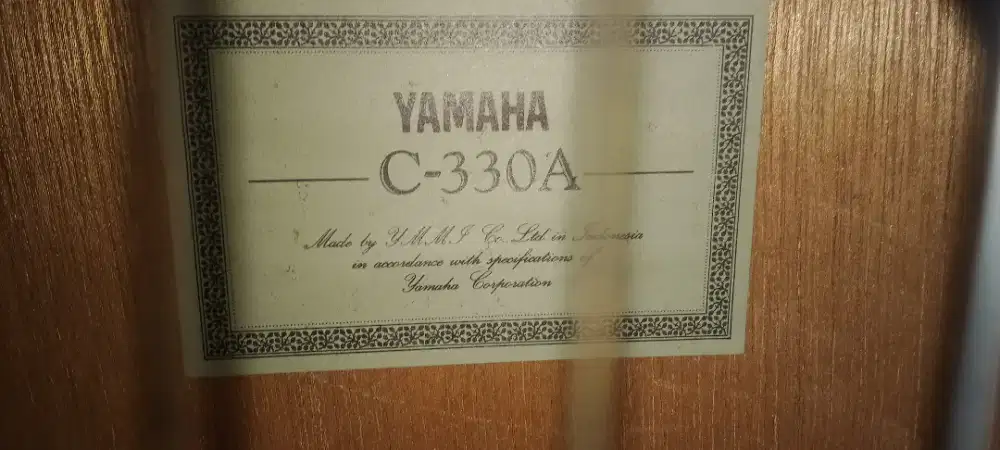guitar clasik type C330A original yamaha
