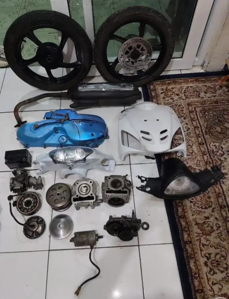Edisi vacum main mio, lagi fokus kontes bosquee, jual aja nih part mio