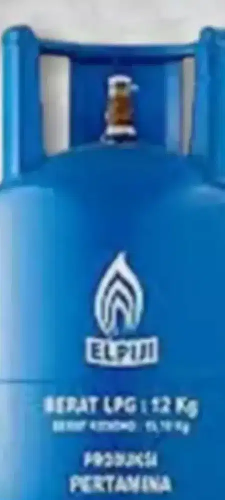 Tabung gas 12 kg warna biru