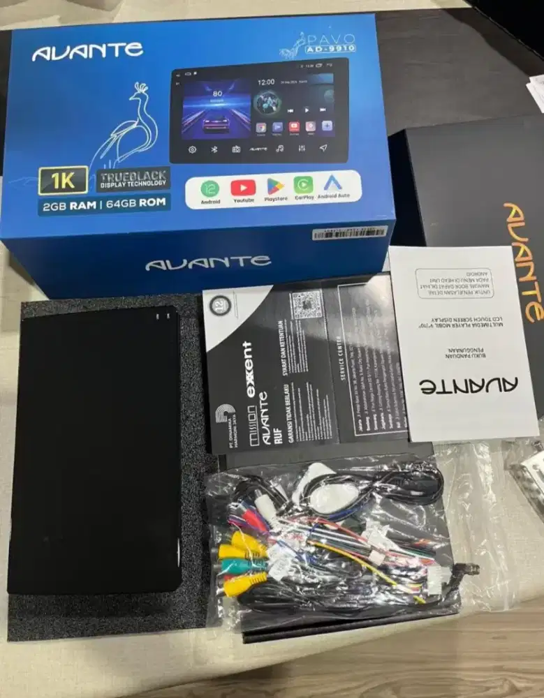 Android Mobil layar 9inc merk Avante