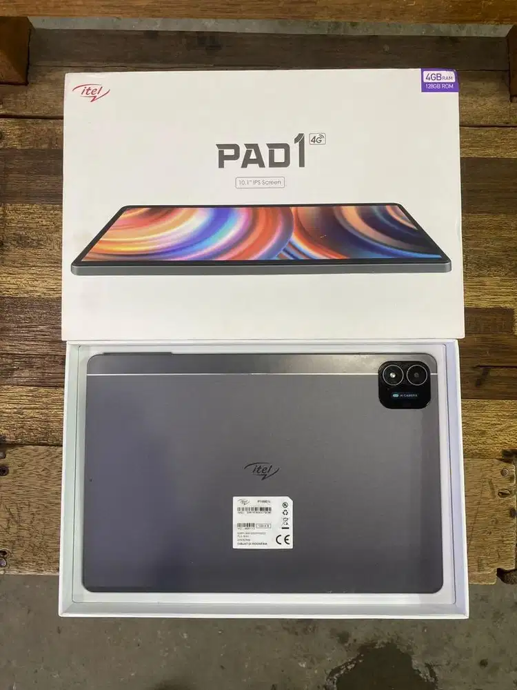 Tablet Itel Pad1 Ram 4/128GB Bisa pakai kartu