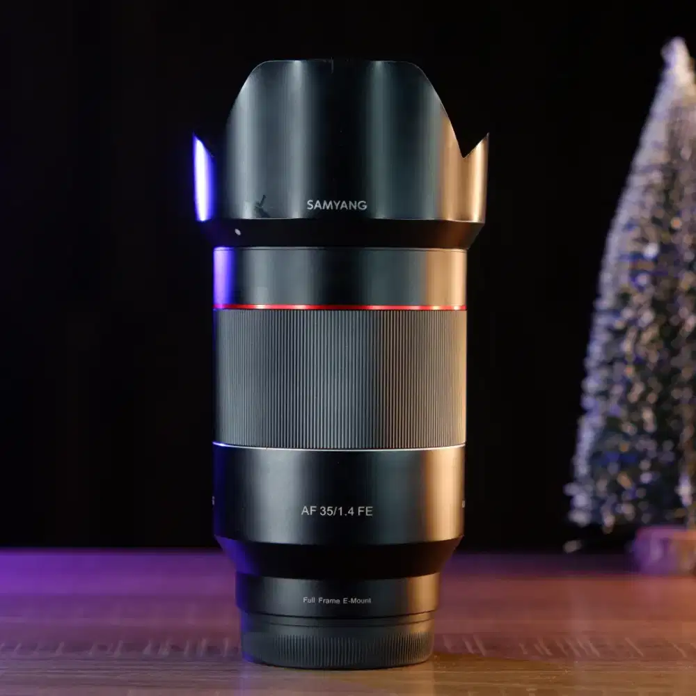 Lensa Sony FE 35mm F1.4 Samyang Fullframe Sony FE 35mm F1.4