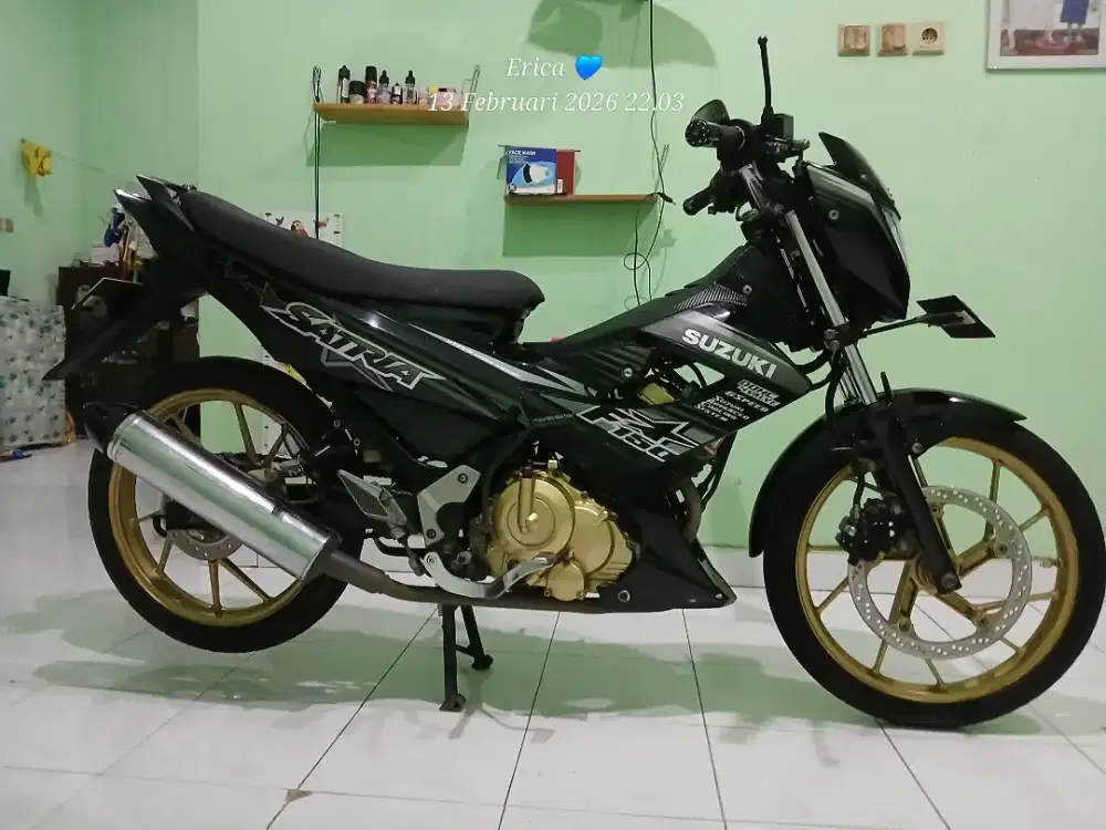 Satria Fu Facelift 2014 Alarm
