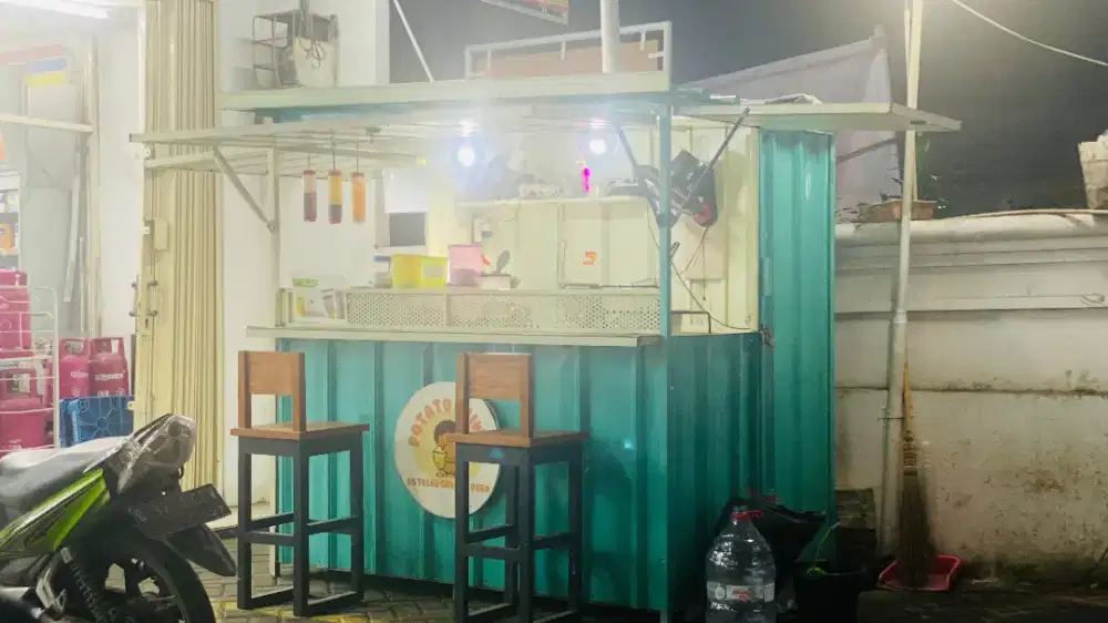 Kontainer Booth Siap Pakai