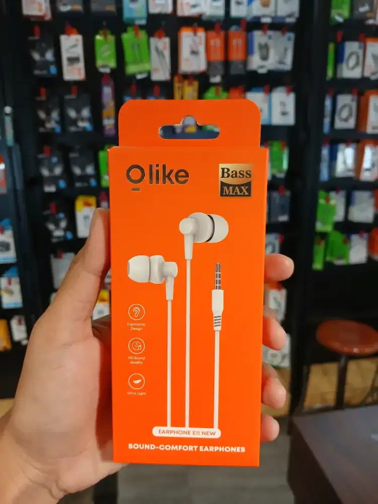 Olike E11 Headset Hansfree Earphone Sound Comfort HD Sound Quality