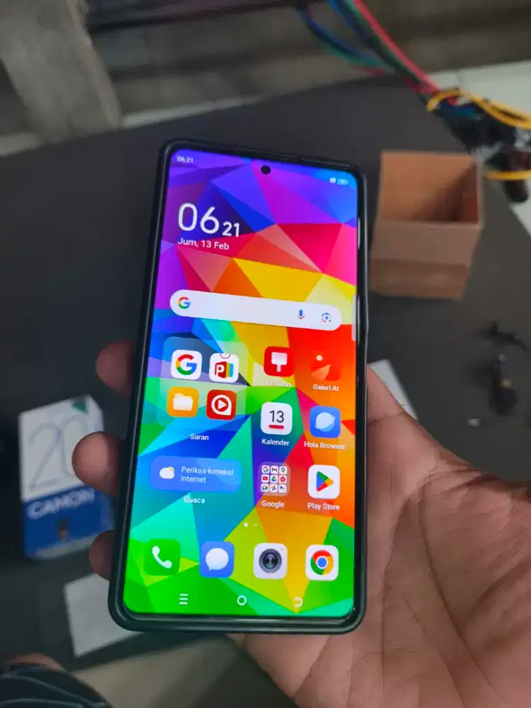 HP Tecno Camon 20 Pro 5G PAKET LENGKAP RAM 8GB/256GB Bonus TWS Eggel !