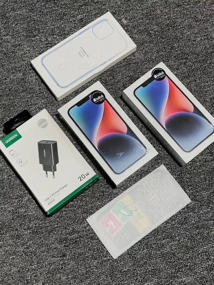 Iphone 14 128 new baru garansi resmi ibox