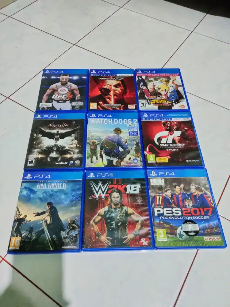 Dijual kaset ps4