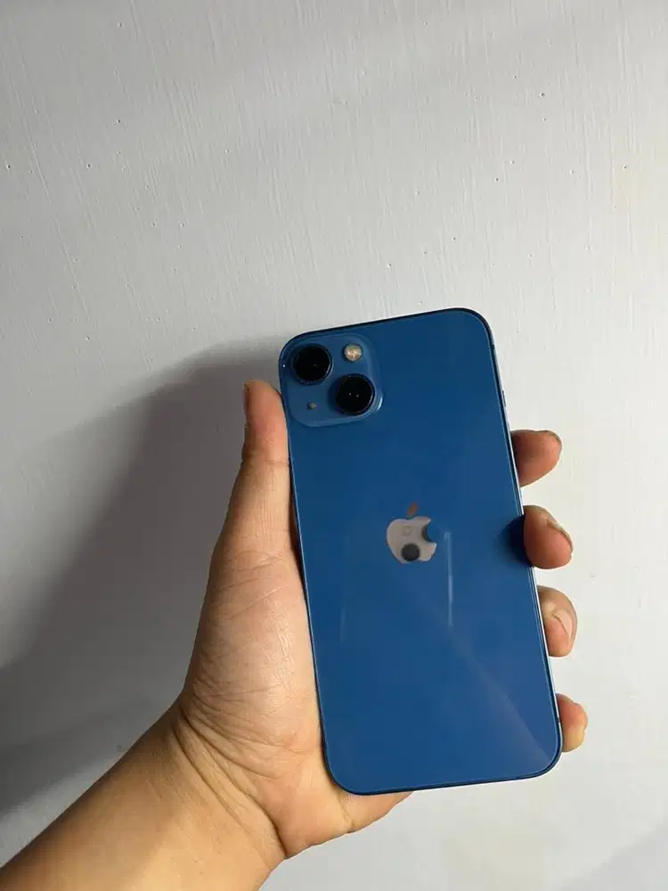 Iphone 13 256 biru blue resmi beacukai