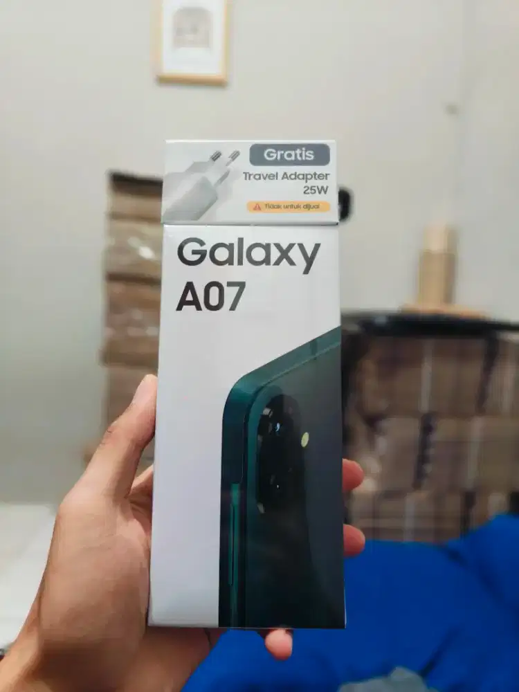 Samsung galaxy a07 8/256 baru segel versi tertinggi bisa 6x update os