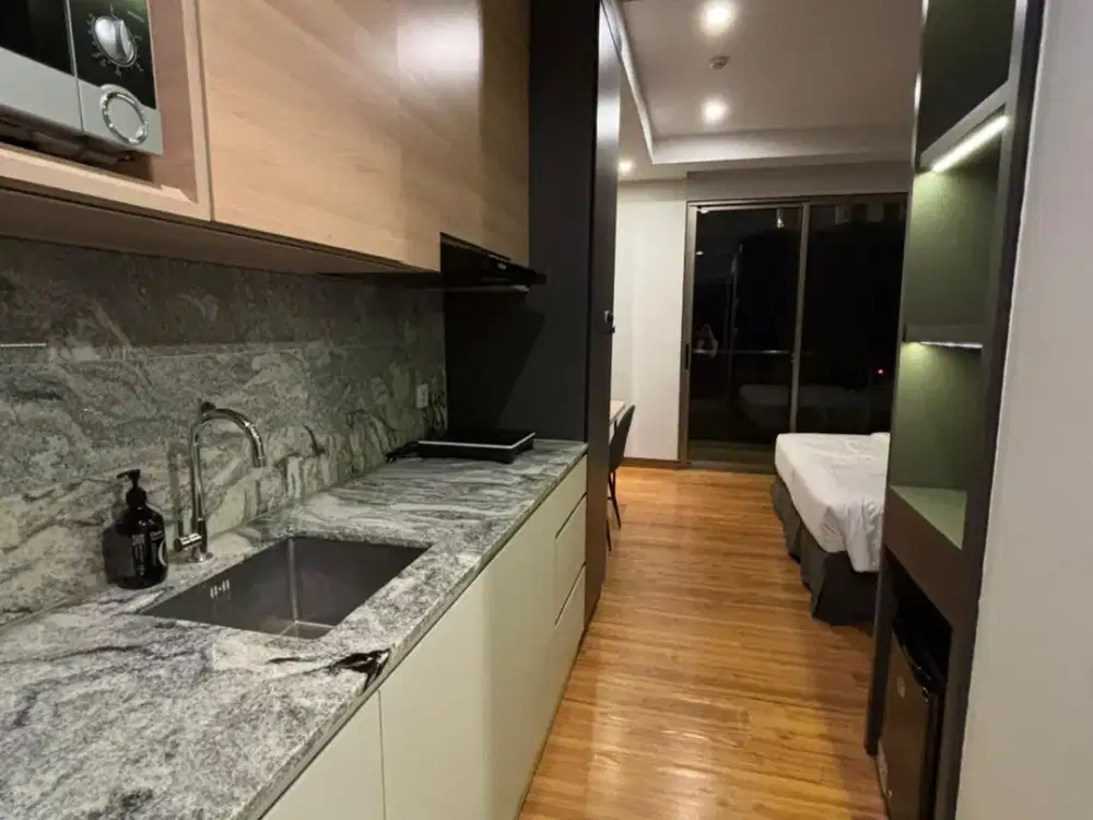 Jual Apartemen Sudirman Hill Tipe studio Furnished Dan Pet Friendly.