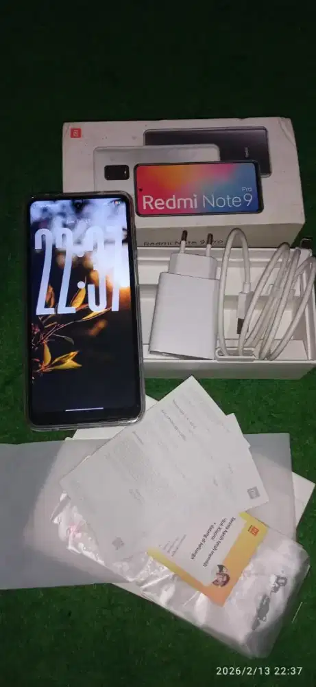 Redmi note9pro 8/128 mulus pisan siap pakai