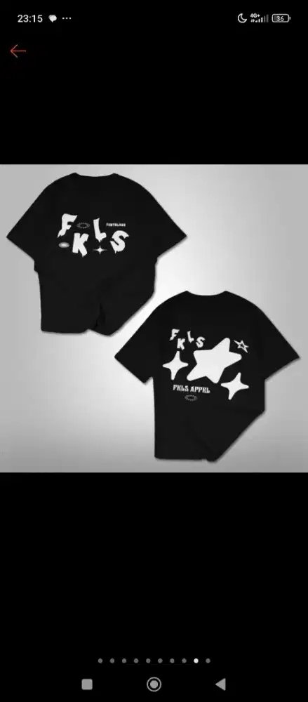 KAOS COTTON COMBED 30S