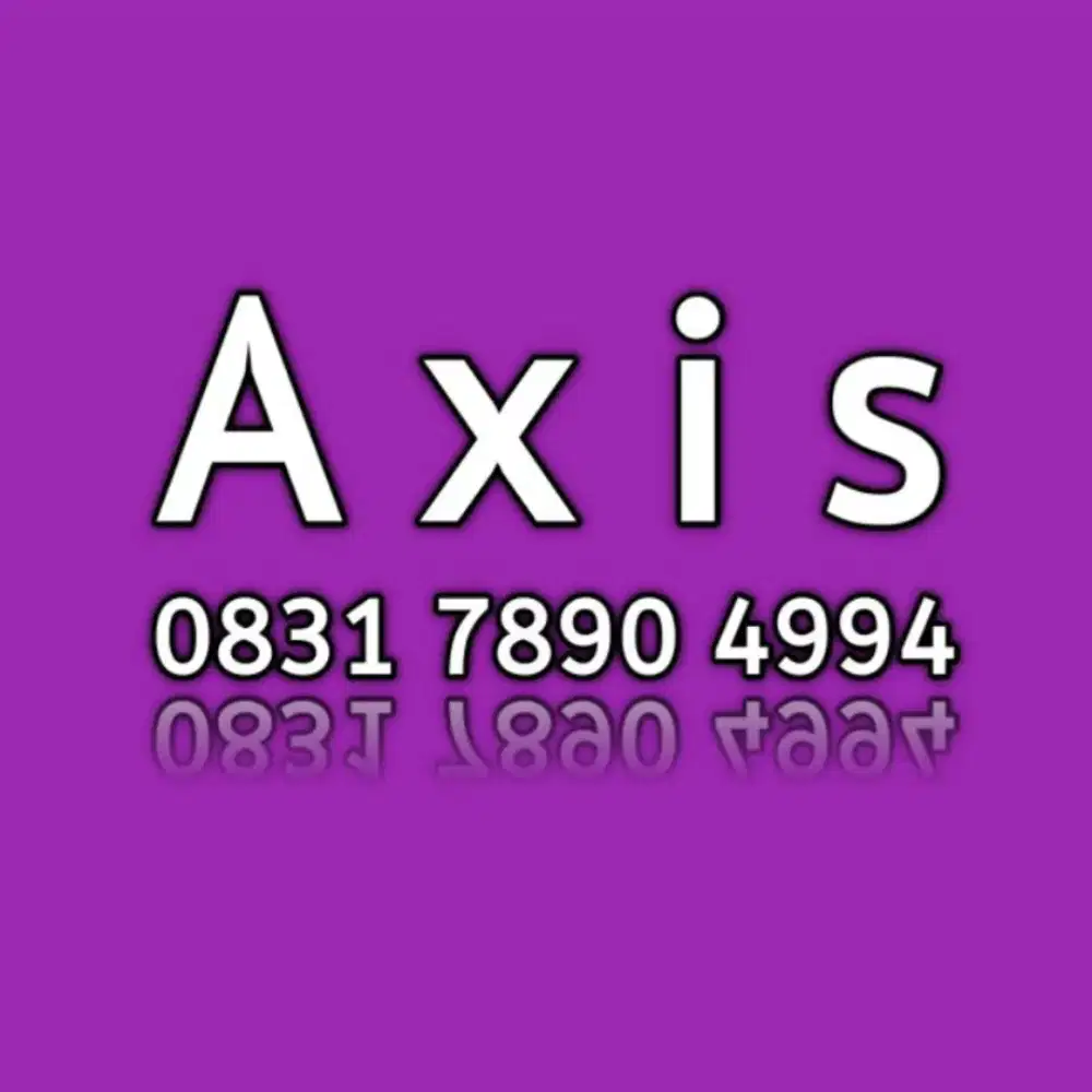 nomor cantik axis