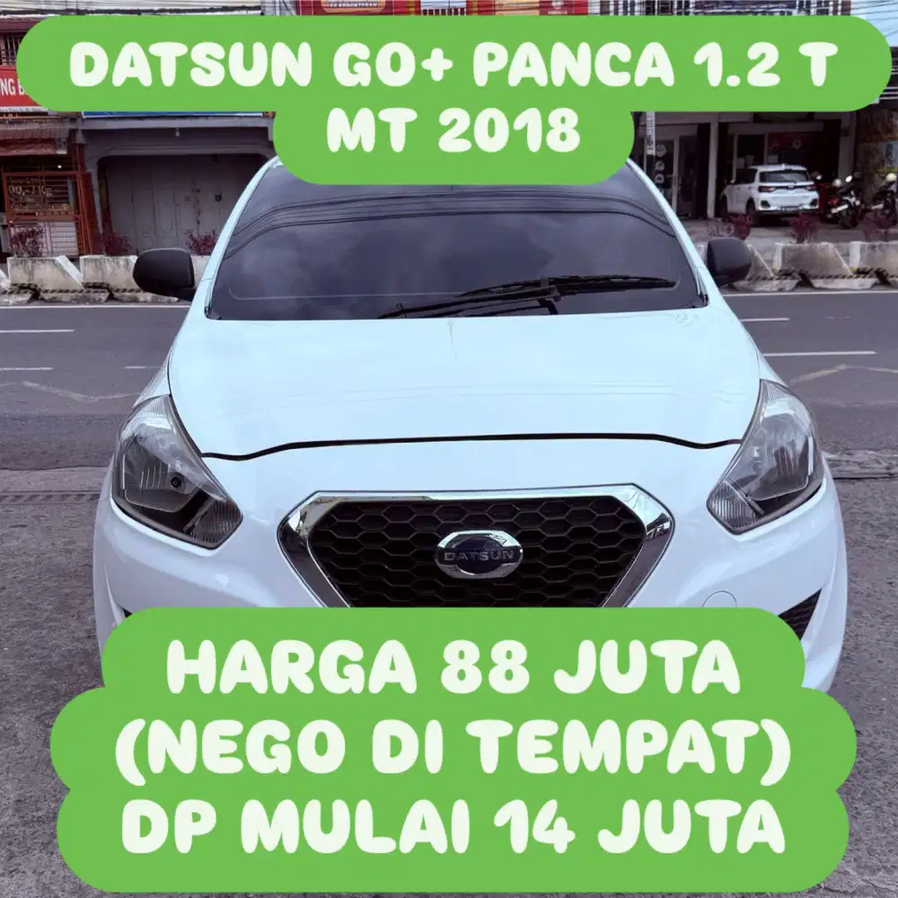 DATSUN GO PLUS PANCA 1.2 T MT 2018 DP 14 JUTA
