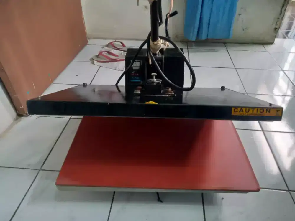 Mesin press 60×40 sablon dtf
