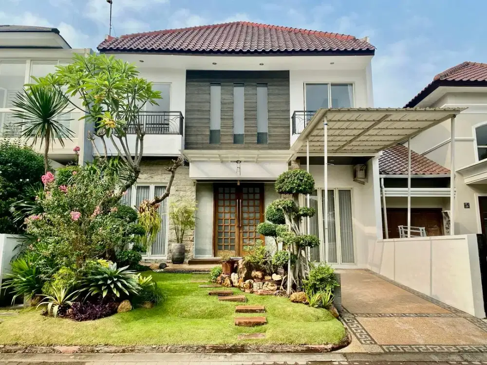 DIJUAL RUMAH FULLERTON CITRALAND 5KT 2LT 210M2 FURNISH