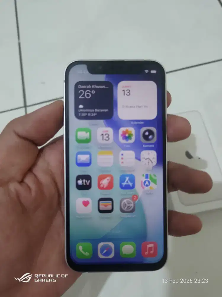 iPhone 13 mini 128gb fulset minus bisa TT android
