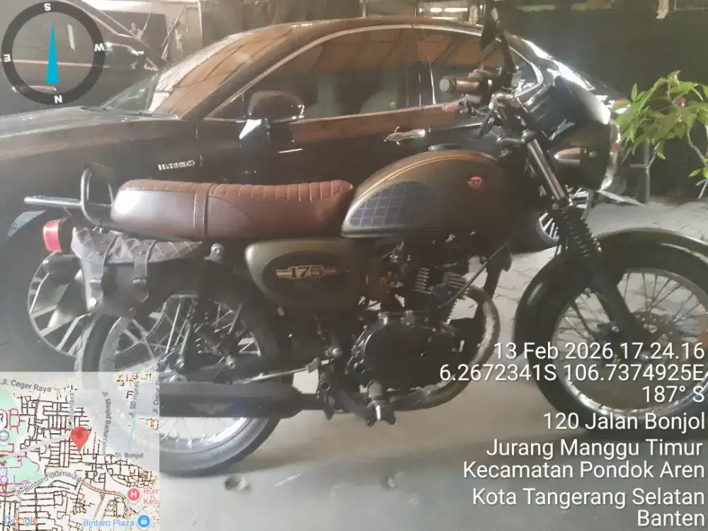Motor Dijual Kawasaki W175SE seperti baru