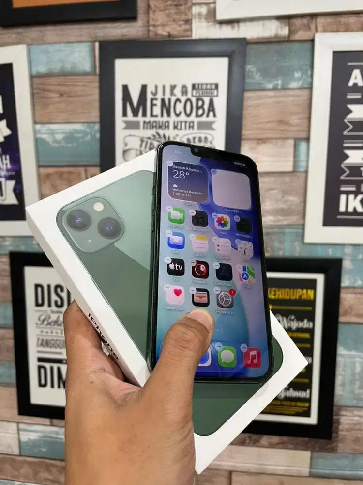 iphone 13 512gb green garansi resmi ibox