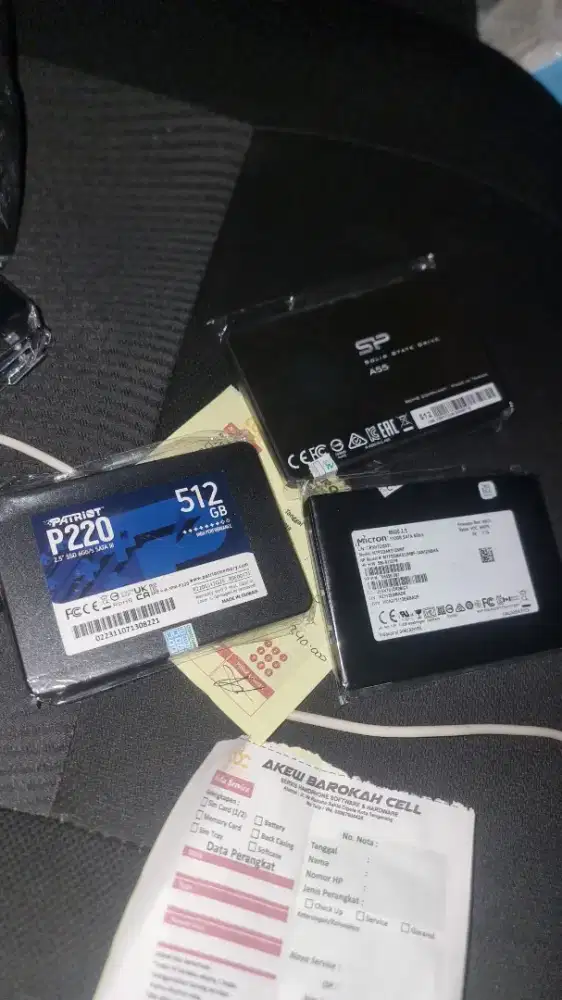 SSD 512GB Patriot P220, SP A55, Micron M600
