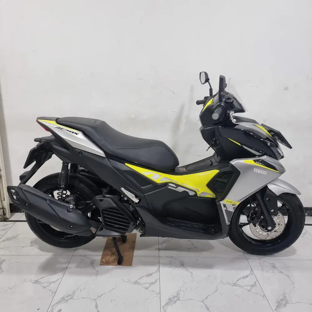 Yamaha New Aerox Alpha 155 2025 bln 3 aerox terbaru double disc