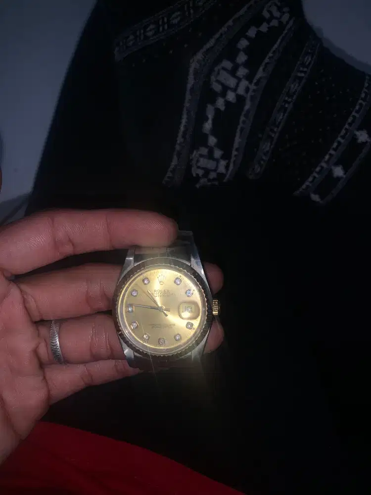 Jam tangan rolex rolex d12 steelinox 62523h.18