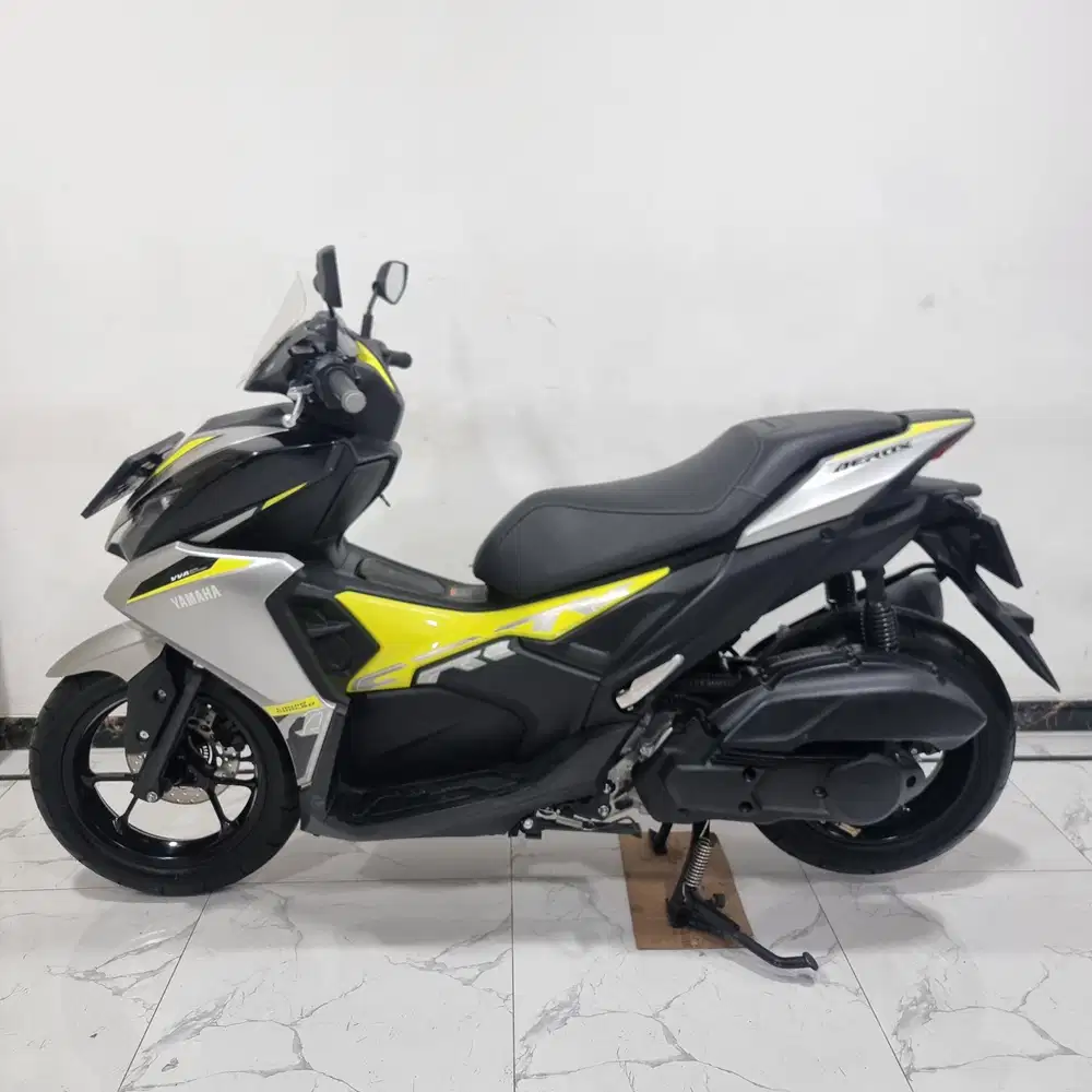 Yamaha New Aerox Alpha 155 2025 bln 3 aerox terbaru double disc