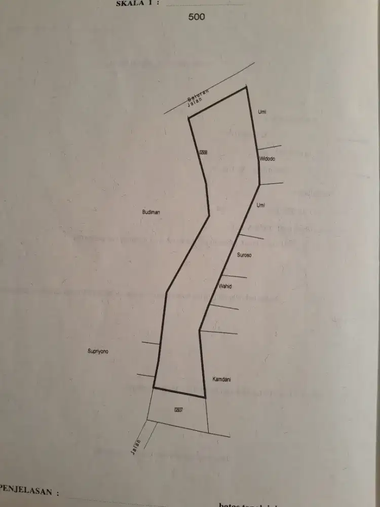 Dijual Tanah murah bawah NJOP bonus Bangunan layak di Durian Srondol