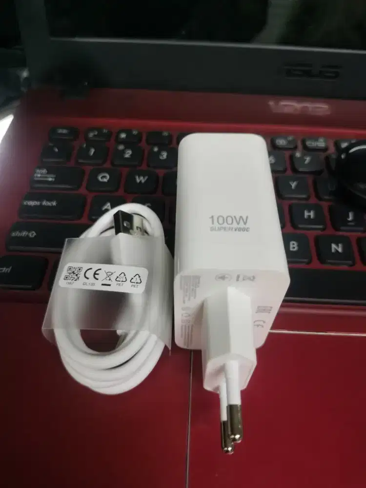 Charger Oppo 100w X5 pro Reno 10 Reno 15 Reno 8