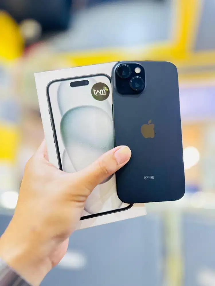 iPhone 15 128GB iBox BH100 3 Bulan pakai