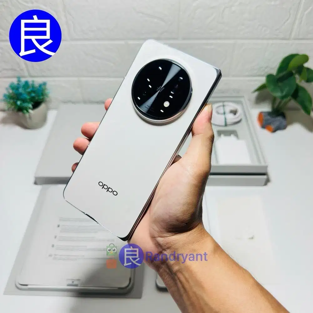 Oppo Find N5 16/512GB Misty White Garansi Resmi Indo Fullset Ori Mulus